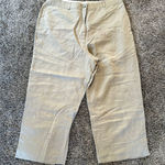 Jillian Jones‎ Petite Embroidered Linen Pants Size 16P Wide Leg High Waisted Photo 0
