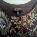 Shyanne Multicolor Floral Pattern mini dress small country boho Photo 3