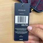 Tommy Hilfiger Women's Navy Blue Burgundy Monogramed Wristlet NWT Photo 2