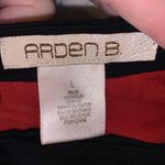 Arden B  silk black patterned strappy summer dress Photo 8