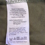 J. Crew Factory Green Cotton Crew Neck Short Sleeve Mini T Shirt Dress Size S Photo 3