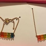 Betsey Johnson  gummy bear bracelet and necklace box gift set Photo 2