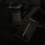 Ashley Stewart Sport NWT Size 30/32 Black Athletic Bike Shorts w/ Pockets Photo 2