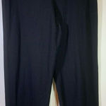 Eileen Fisher  Pants Womens Large Black Minimal‎ Capsule Office Church Work Basic Photo 0