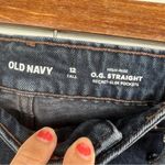 Old Navy High Rise OG straight  Size 12 Tall Photo 3