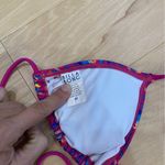 Billabong  Sz M Pink and blue bikini top #beachwear Photo 2