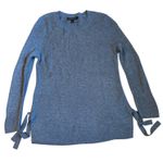 Banana Republic  Women's Gray Knit Sweater‎ Side Tie Tunic Size Small Photo 0