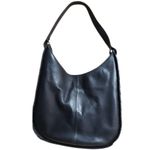 Lucky Brand Black Leather Shoulder Bag Photo 2