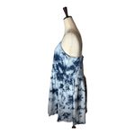 Z Supply  Dress Women Large Blue Tie Dye‎  Kona Cloud Print Mini NWT Athleisure Photo 6