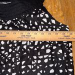 Maggy London  Black and White Mini Dress Linen Size‎ 10 Photo 5