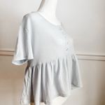 LA Hearts Waffle Knit Peplum Photo 1