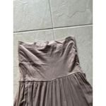 Vintage Skirt Womens Med Brown Maxi Boho Festival Cottagecore Prairie Western Photo 4