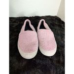 Acorn dusty pink fuzzy slip on slippers 8 9 Photo 1