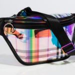 🐸Holographic Plaid Fanny Pack, OS Photo 1