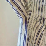 Made for life Madewell Long Sleeve Button Front Striped Blouse Photo 3