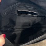 White House | Black Market  Clutch purse Leather Straw Magnetic Pockets Tags Photo 4