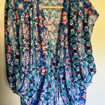 6 Shore Road Ocean Blue Cardigan Wrap Photo 2