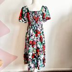Old Navy  Maxi Dress Floral Cottagecore Romantic Boho Fairycore Small Photo 2