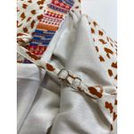 Savanna Jane Sleeveless Flowy Maxi Dress Sz M Embroidered High Slits Resort Wear Brown Size M Photo 5