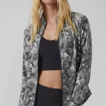 Athleta Salutation Floral Textured Jacket Women’s Small Photo 0