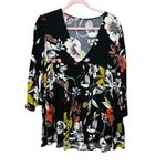 Free People BELLA LONG BELL SLEEVE FLORAL PRINTED TUNIC DRESS TOP Size Small Photo 12