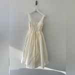 House Of CB  Perle White Lace Midi Dress XS Photo 9