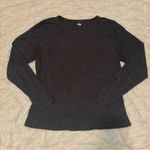 Old Navy  Charcoal Gray Ribbed Top Photo 0