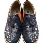 Women's UIN Toledo Black Floral Artistic Slip Photo 0