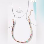 Anthropologie  8 Other Reasons Donna Rainbow Beaded Necklace Photo 2