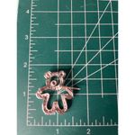 VALENTI Vintage Sterling silver Rhinestone Bear brooch RARE Photo 4