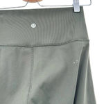 Lululemon Wunder Under Crop (Hi-Rise) Full-On Luxtreme 21" in Dark Olive Size 4 Photo 4