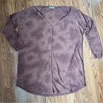 Z Supply  Mineral Wash Oversized Button Front Cardigan in Rust Clay Medium Photo 12