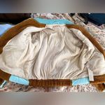 Free People Jacket Rivington Sherpa Oversized Fleece Winter Amber Combo S NWT Photo 8