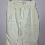 Escada Margaretha Ley women cream linen skirt Size 42 Size L Photo 0