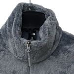 The North Face  Osito Gray Breast‎ Cancer Fleece Full Zip Jacket Womens Medium Photo 3