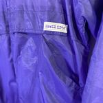 Vintage Purple Nylon Sport Jacket Windbreaker Jacket Full Zip Size M Size M Photo 3