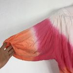 Young Fabulous and Broke NWT Carmen Ombre Tie Dye Tie Front Top Small Boho Beach Photo 10