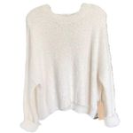 Dreamer Off White Boucle Knit Sweater Sz L Size L Photo 1