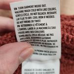 American Eagle  Cropped Fit Crochet Knit Top Tassel Tie Front Rust Brown Small Photo 6