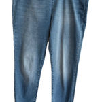 Soft Surroundings  Jeans Womens Large Blue Pull‎ On Skinny Stretch Denim Pants Photo 0