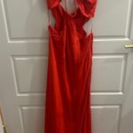 Boutique Red Cut Out Dress Size M Photo 1