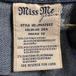 Miss Me Signature Rise Skinny Jeans Dark Wash Gold Cross Pocket JP592652 Size 28 Photo 13