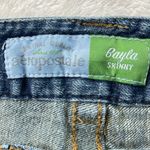 Aeropostale Y2K Bayla Skinny Jeans Womens Sz 1/2 Blue Low Rise 28x31 TALL LONG Photo 3