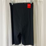 Spanx Black Mid-Thigh High-Waisted Shorts Photo 1
