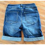 SO ~ Bermuda Denim Shorts ~ Size 0 ~ Dark Wash Photo 3