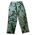 GUNS N ROSES Sweatpants Green Tie Dye Elastic Waist Pull On, Size XS Photo 1