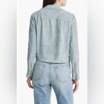BLANK NYC NWT  Faux Suede Jacket Grey/Blue Color Size S Photo 1