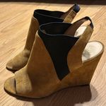 Vince Camuto Women US 7.5  strapped suede wedge heel open toe Photo 0