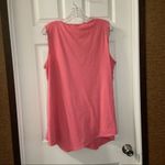 Cato Pink Asymmetrical V Neck Sleeveless Blouse 18/20W Photo 6