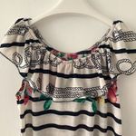 Cute Fruity Summer Top Blue Size M Photo 6